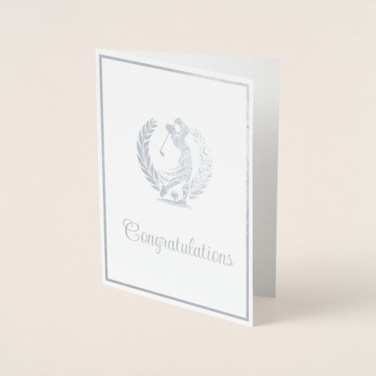 Golf Folienkarte (Vorderseite)