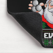 Golf For Everybody Santa Ugly Christmas Golfing Mousepad (Ecke)