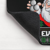 Golf For Everybody Santa Ugly Christmas Golfing Mousepad (Ecke)