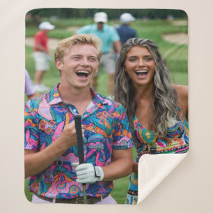 Golf-Foto anpassen personalisieren Sherpadecke
