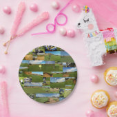 Golf Foto Collage, Paper Party Teller (Party)