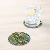 Golf Foto Collage, Paper Party Untersetzer (Vor Ort)