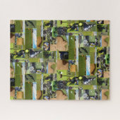 Golf Foto Collage, Puzzle (Horizontal)