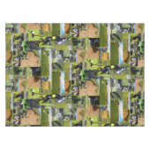 Golf Foto Collage, Tischdecke (Vorderseite (Horizontal))