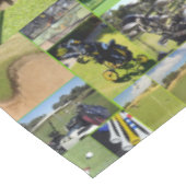 Golf Foto Collage, Tischdecke (Schrägansicht)