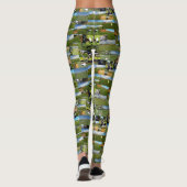 Golf, Foto Collarge, Ladys Leggings (Rückseite)