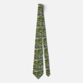 Golf, Foto Collarge, Neck Tie Krawatte (Vorderseite)
