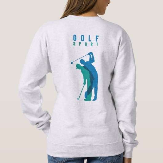 Golf | Frauen Sweatshirt (Rückseite)