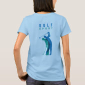 Golf | Frauen T-Shirt (Rückseite)