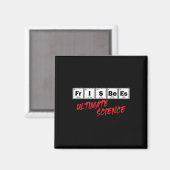 Golf Frisbees Ultimate Science Disc Periodensystem Magnet (Vorderseite/Rückseite)