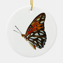 Golf Fritillary-Schmetterlingsverzierung Keramikornament