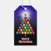 Golf Frohe Weihnachtsgestaltung Geschenkanhänger (Vorderseite)