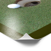 Golf Frustration Foto Erweiterung. (Ecke)