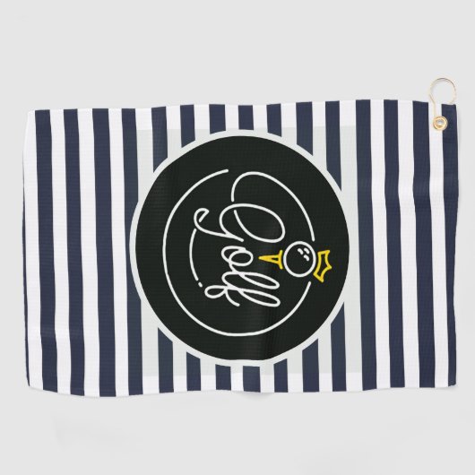 Golf Fun Golfhandtuch (Horizontal)