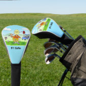 Golf Funny Cartoon Golf Headcover