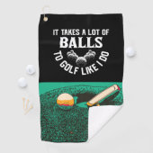 Golf Funny Golf Sprichwort für Golfer Golfhandtuch (Insitu)