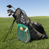 Golf Funny Golf Sprichwort für Golfer Golfhandtuch (Gras)