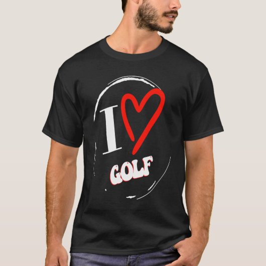 Golf Funny Idee T-Shirt (Vorderseite)