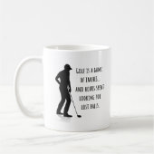 Golf Funny Mug, Golf Joke Kaffeetasse (Links)