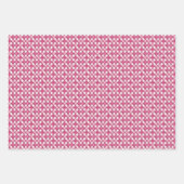 Golf für Damen in Rosa Geschenkpapier Set (Vorderseite 3)
