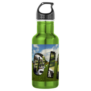 Golf Game Dimensions Logo, Edelstahlflasche