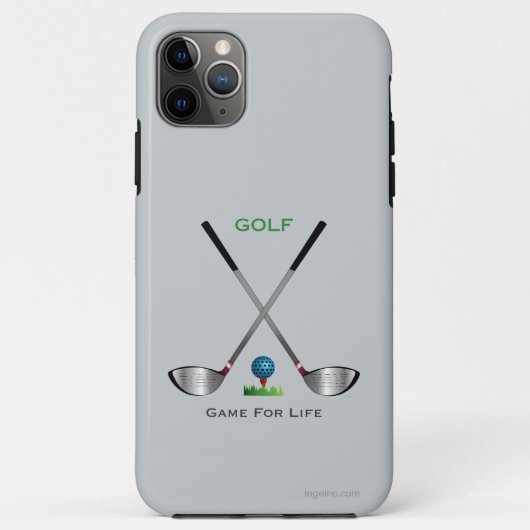 GOLF - Game for Life Case Golfing Vater Pro Max Ca (Rückseite)