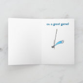 Golf Game Glückwunsch Karte (Innenseite)