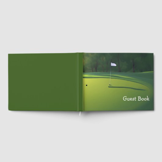 Golf Gästebuch (Voll)