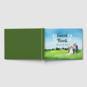 Golf Gästebuch für Golfer Hochzeitsfeier (Voll)
