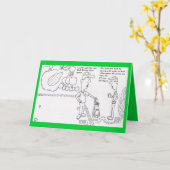 Golf-Geburtstags-Karte Karte (Gelbe Blume)