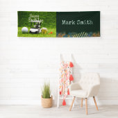 Golf-Geburtstagsfeier für Golfer Banner (Insitu)