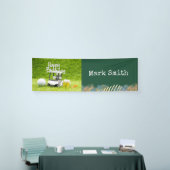Golf-Geburtstagsfeier für Golfer Banner (Messeveranstaltung)