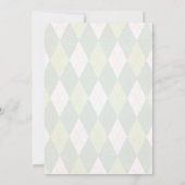 Golf Geburtstagsparty Einladung (Rückseite)