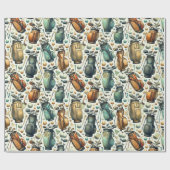 Golf-Geburtstagsparty Geschenkpapier (Flach)