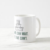 Golf-Geburtstagstorte für Golfer Kaffeetasse (VorderseiteRechts)
