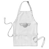 Golf gegen GRILLEN Schürze (Vorne)