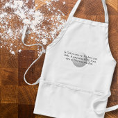 Golf gegen GRILLEN Schürze