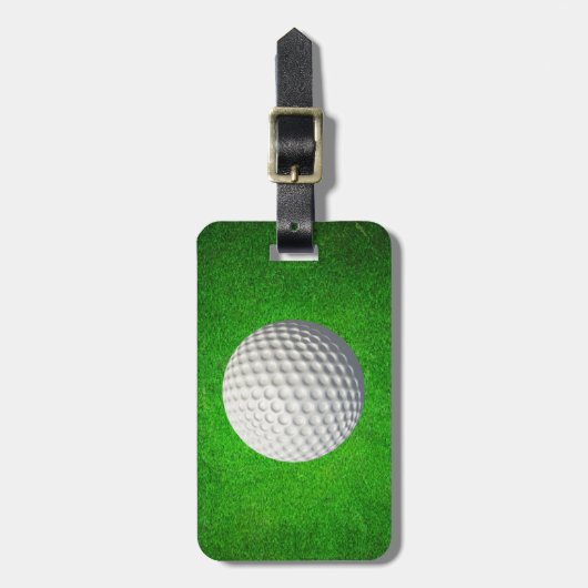 Golf-Gepäckanhänger Gepäckanhänger (Vorderseite vertikal)