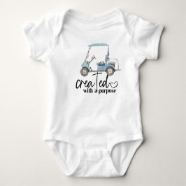 Golf Geschenk für Babydusche Golfer Golf Baby B Baby Strampler