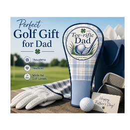 Golf-Geschenk für Papa | Vatertag-Headcover Golf Headcover