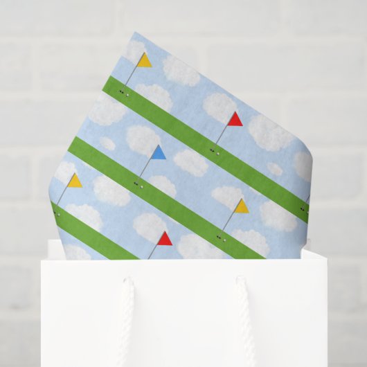 Golf-Geschenk Seidenpapier (Geschenktüte)
