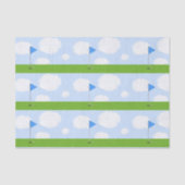 Golf-Geschenk Seidenpapier (Vorderseite)