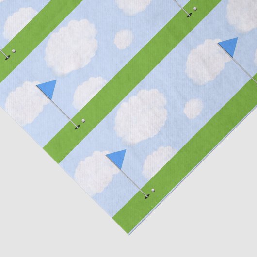 Golf-Geschenk Seidenpapier (Ausschnitt)