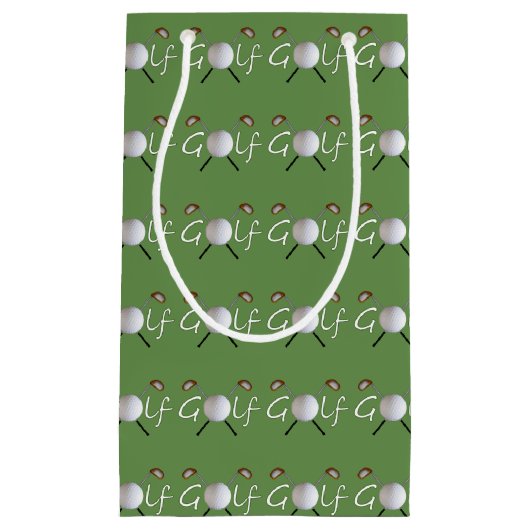 Golf-Geschenk-Tasche Kleine Geschenktüte (Vorderseite)