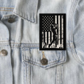 Golf-Geschenke mit amerikanischer Flagge zum Gebur Button (Insitu)