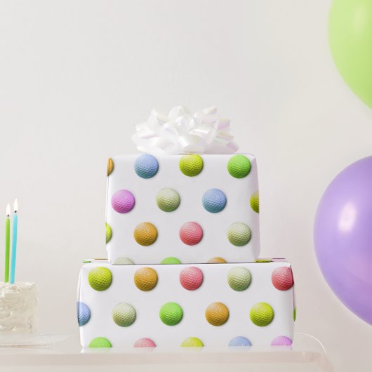 Golf Geschenkpapier (Partygeschenke)