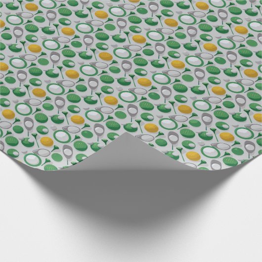 Golf Geschenkpapier (Ecke)