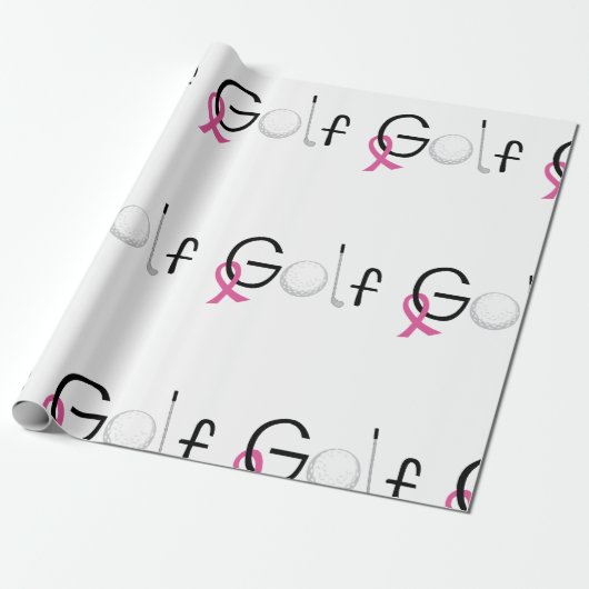 Golf Geschenkpapier (Ungerollt)
