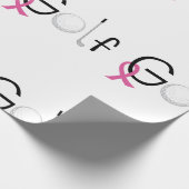 Golf Geschenkpapier (Ecke)