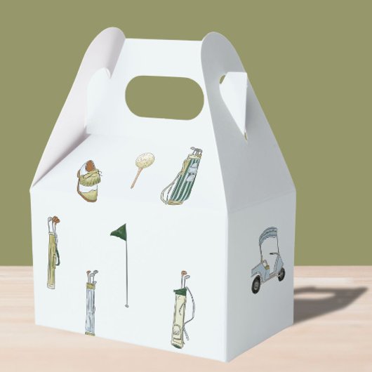 Golf Geschenkschachtel